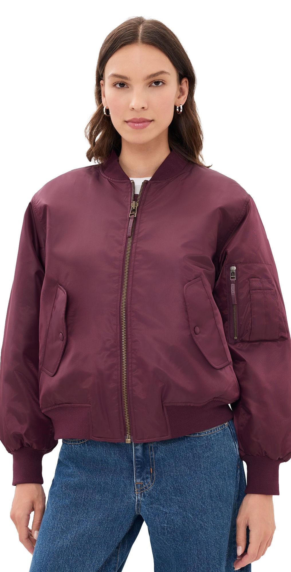 ANINE BING Leon Bomber Jacket Fig L