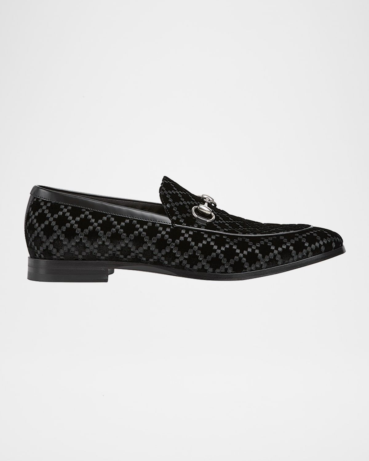 Men & apos;s Next Velvet and Leather Bit Loafers