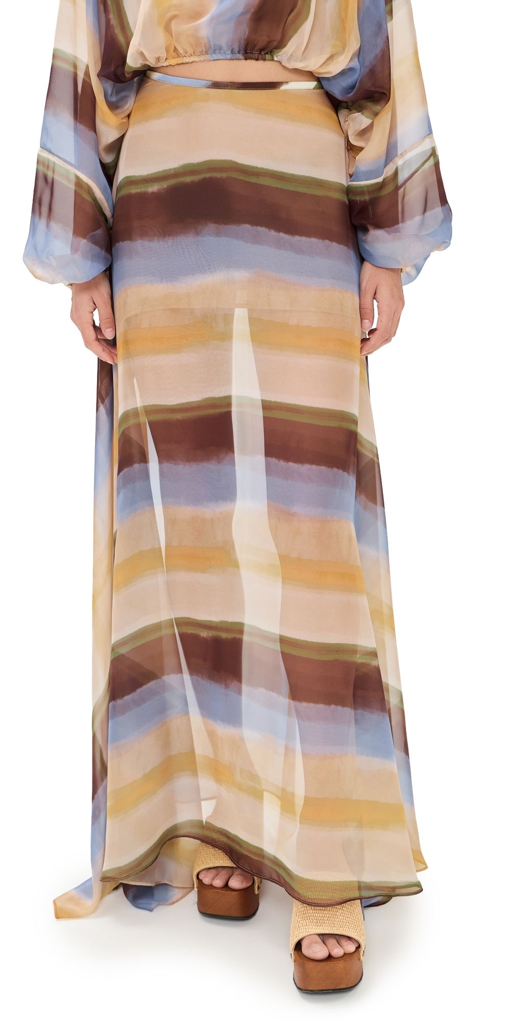 JBQ Keira Skirt Blue Multi M