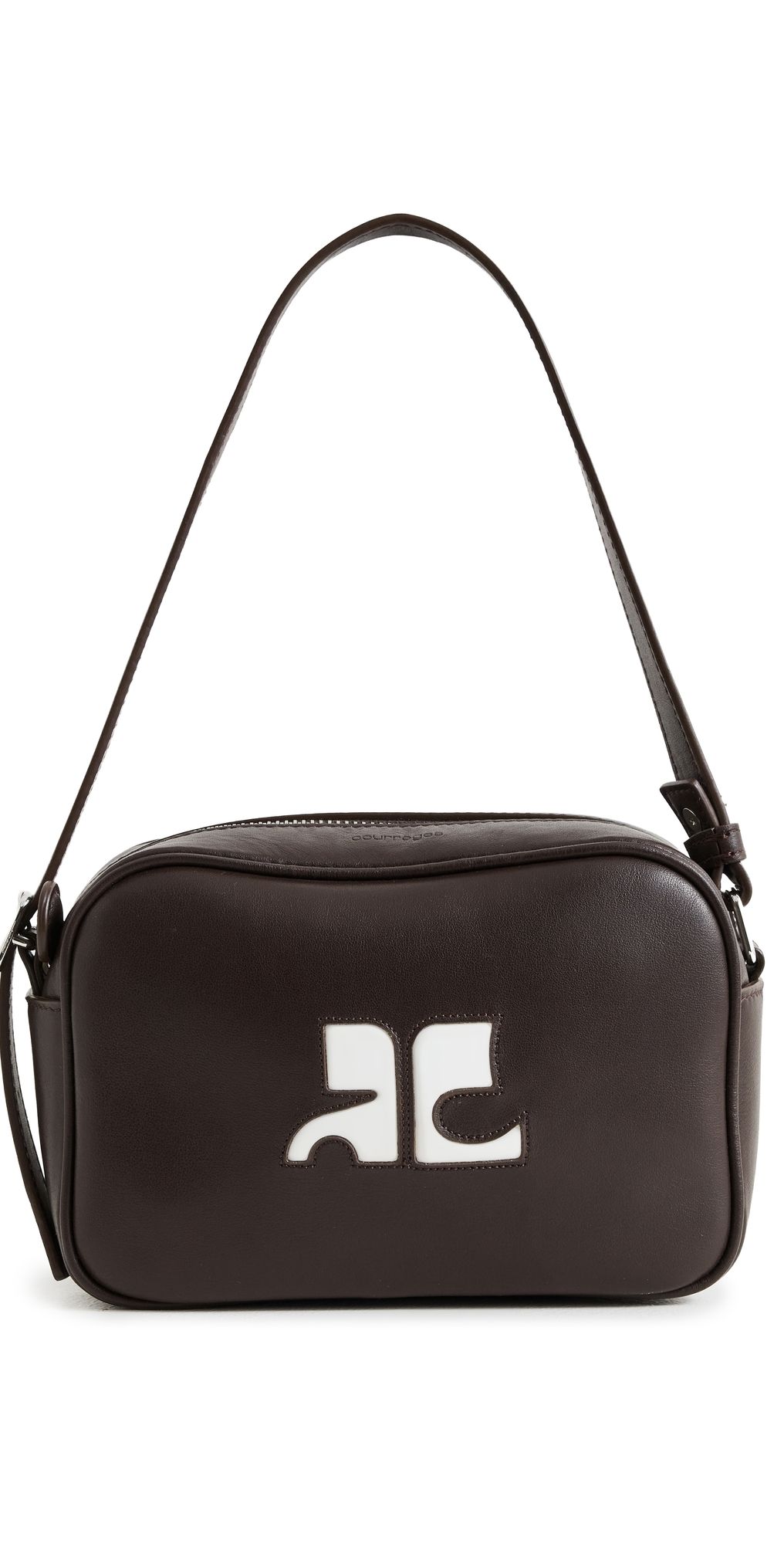 Courrèges Re Edition Camera Bag Chocolate One Size