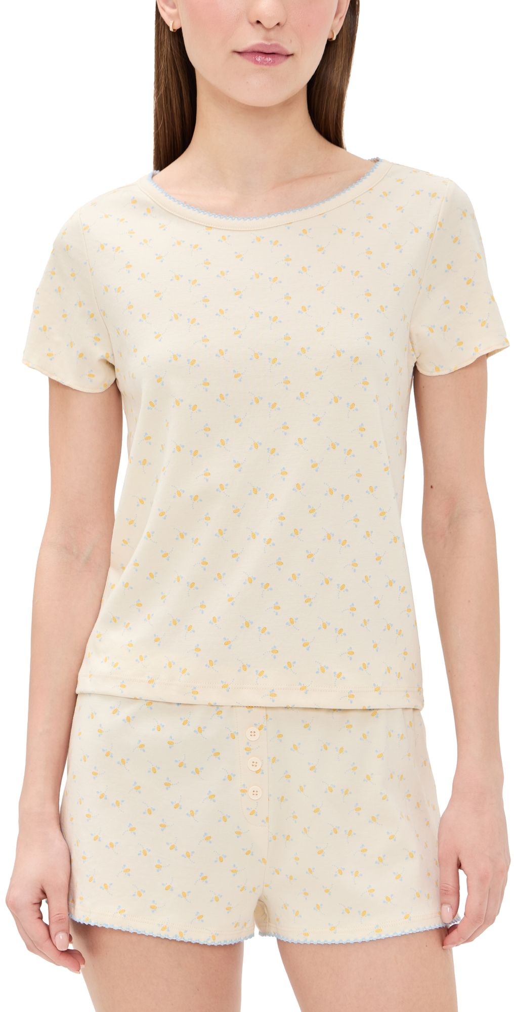 Cozyland by Morgan Lane Suzie Pajama Set Bizzy Bees S