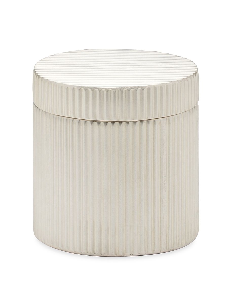 Redon Matte Silver Canister