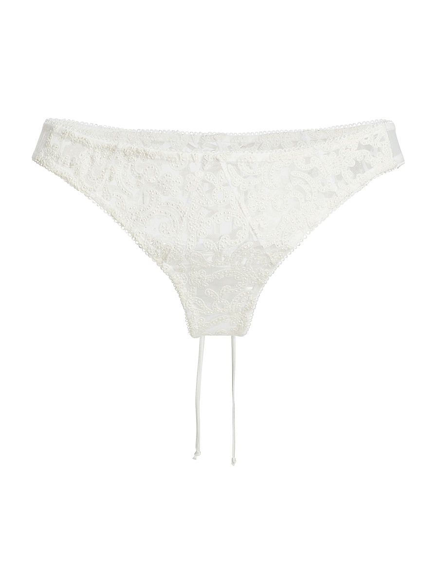 Women's Lola Corset Panty - Ivory - Size Small