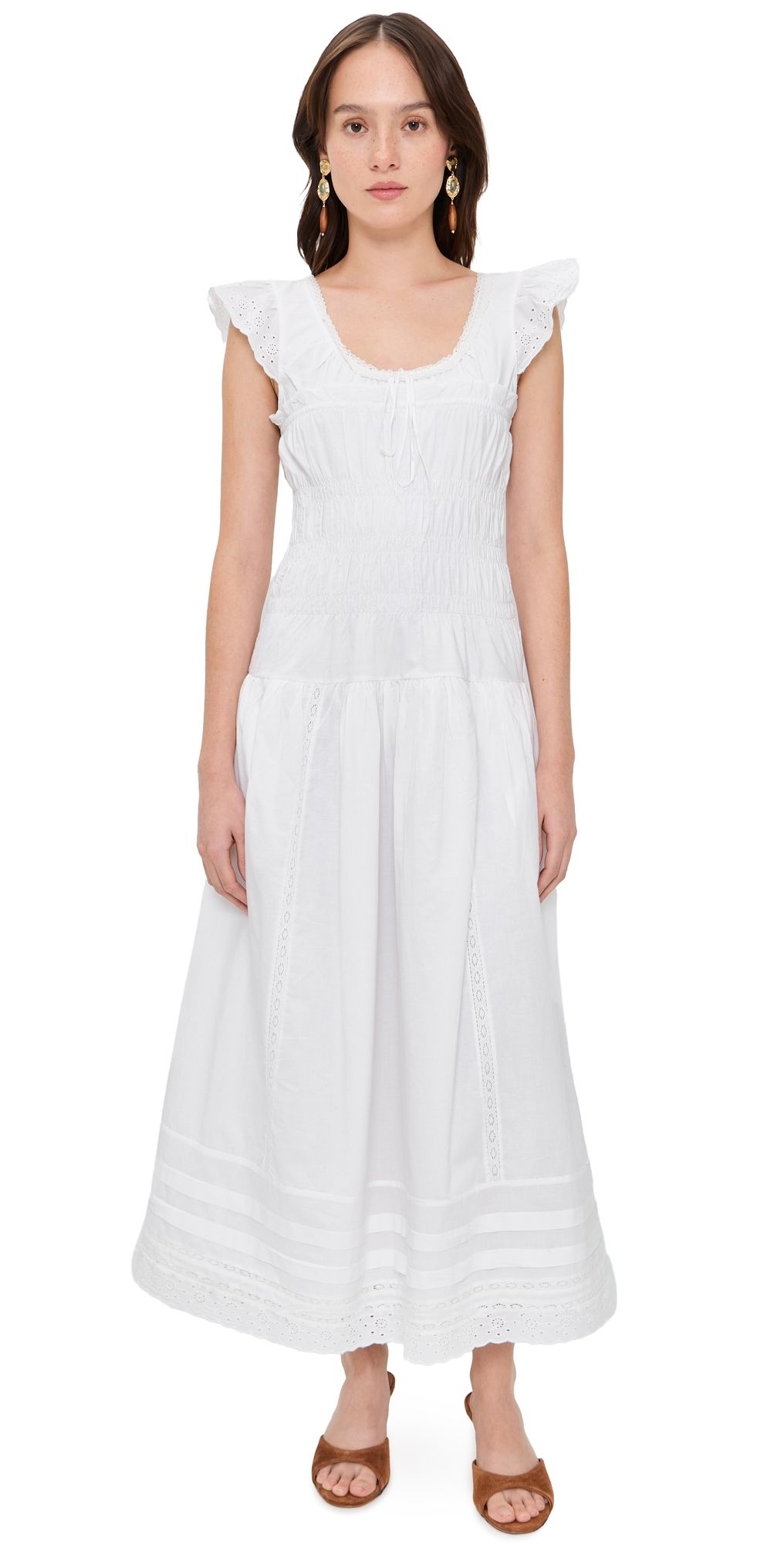 Ciao Lucia Lauretta Dress White XS