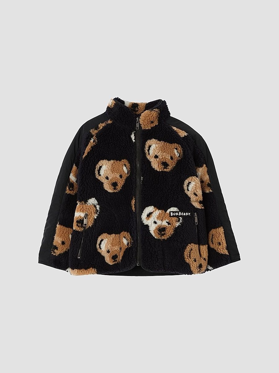 Baby's, Little Kid's & Kid's Spencer Bear Fleece Jacket - Inkippattern - Size 8