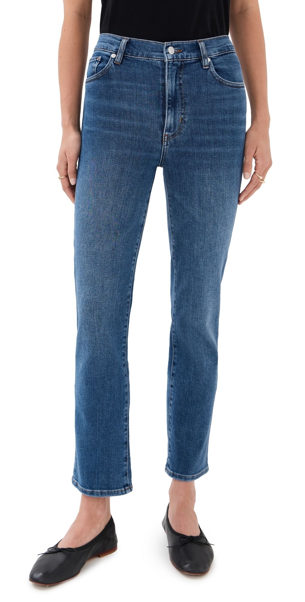 FRAME Le Sleek Straight Jeans Marsa 31