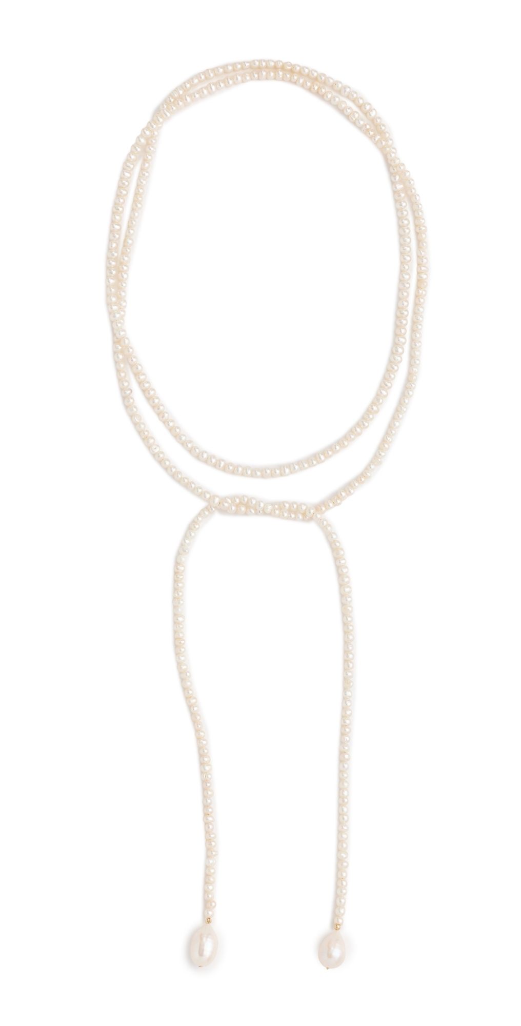 SHASHI Monica Pearl Necklace Pearl One Size