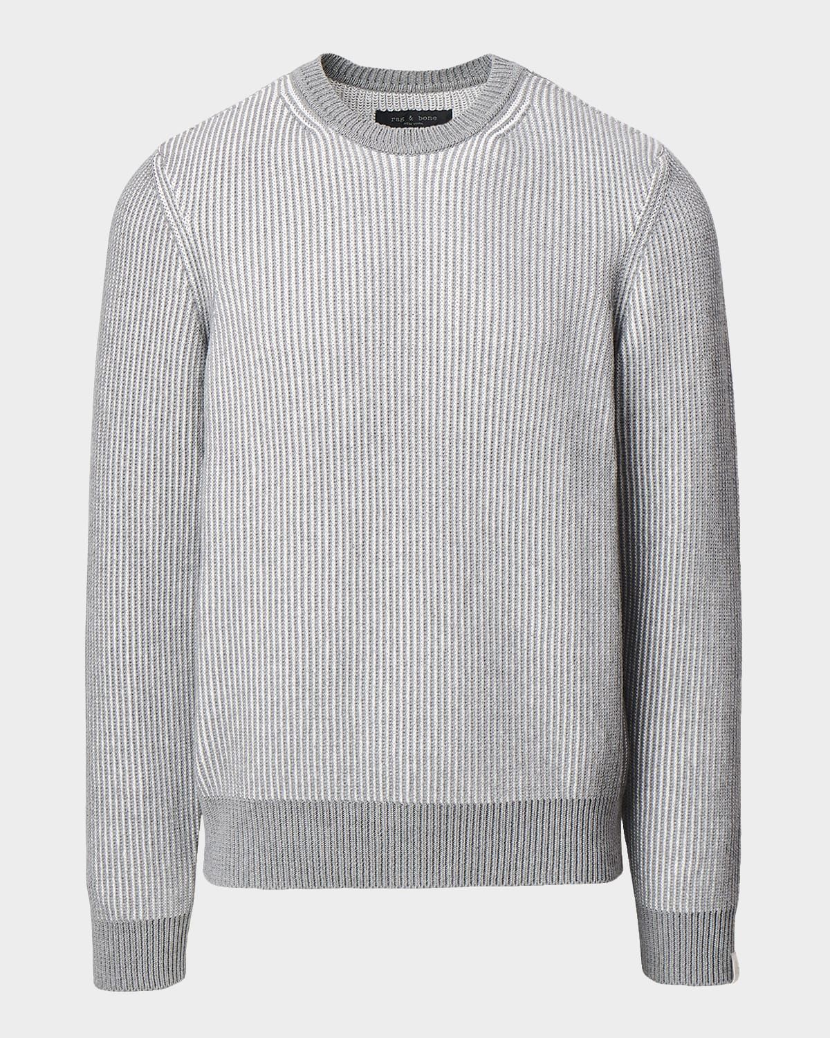 Men & apos;s Simon Marled Cotton Crewneck Sweater
