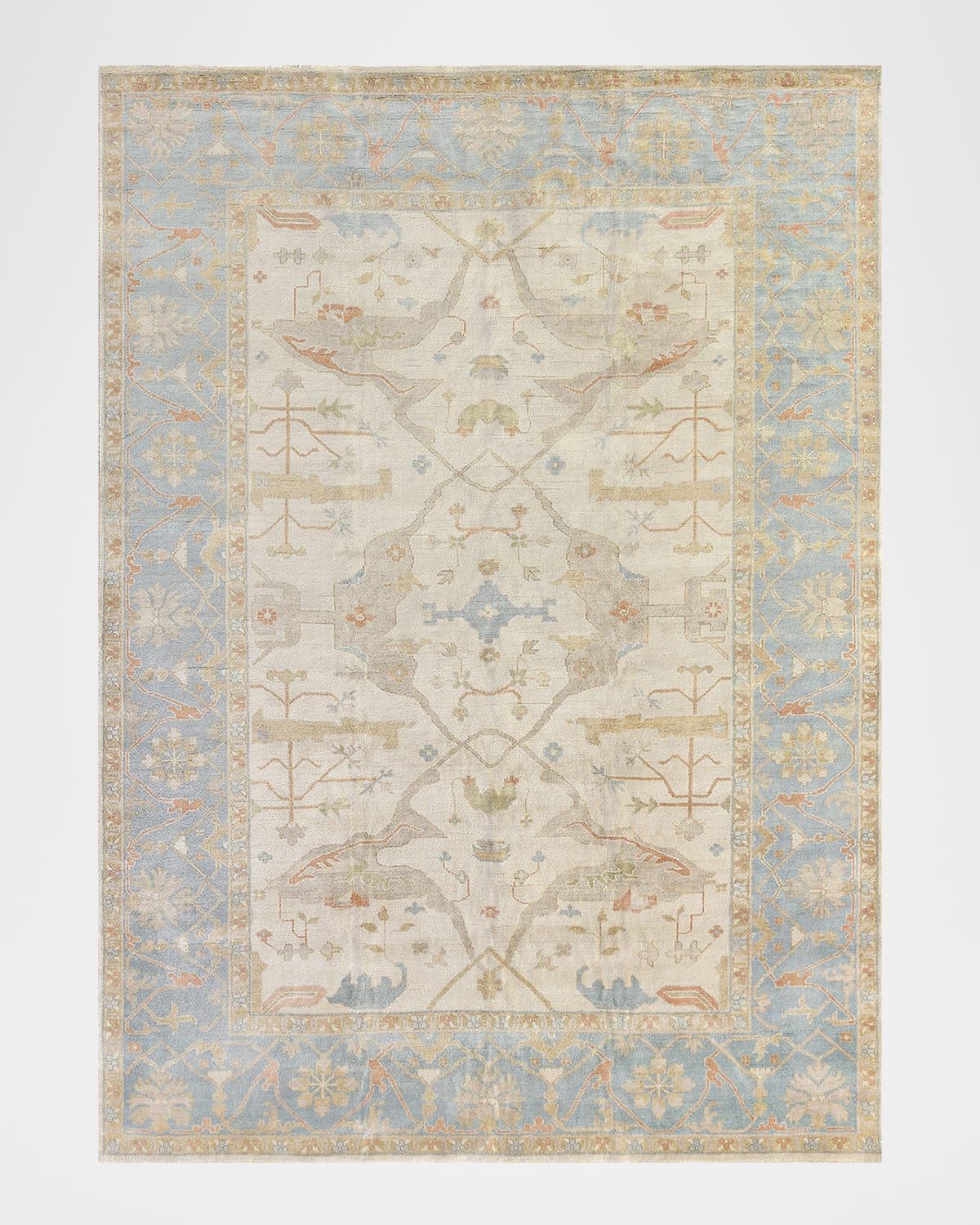 Ocean Light Oushak Rug