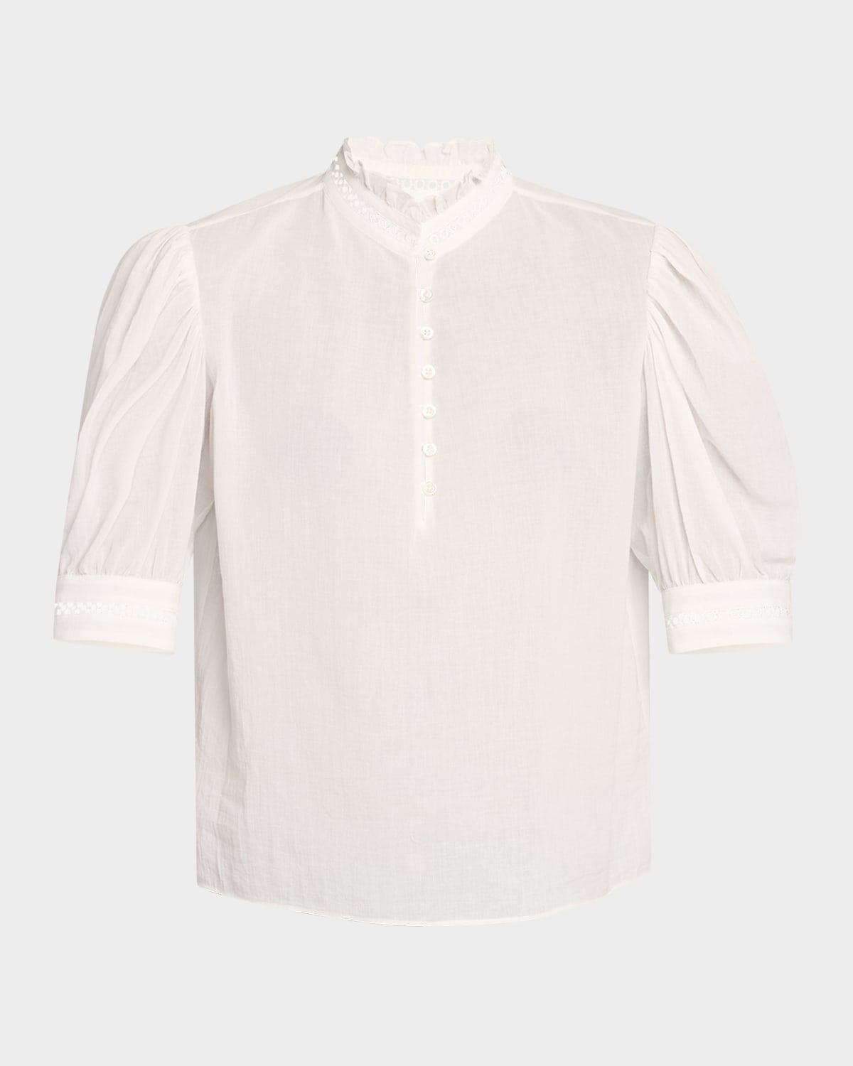 The Ruffle Collar Top