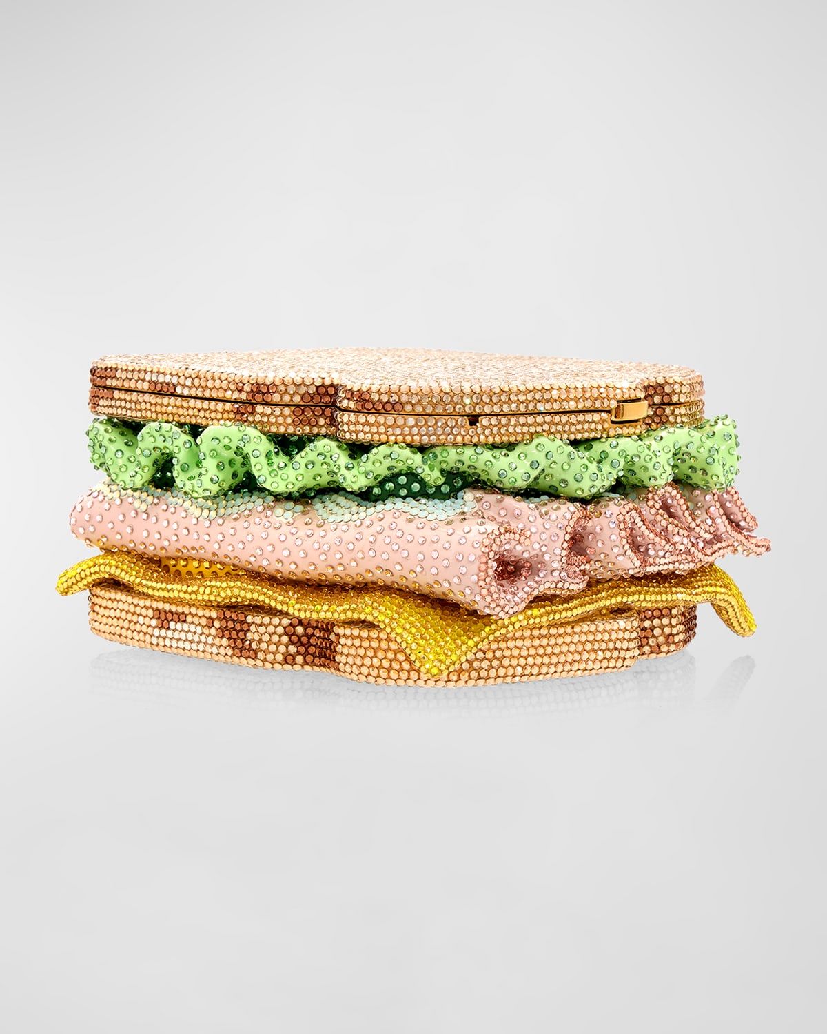 Lightly Toasted Crystal Sandwich Minaudiere