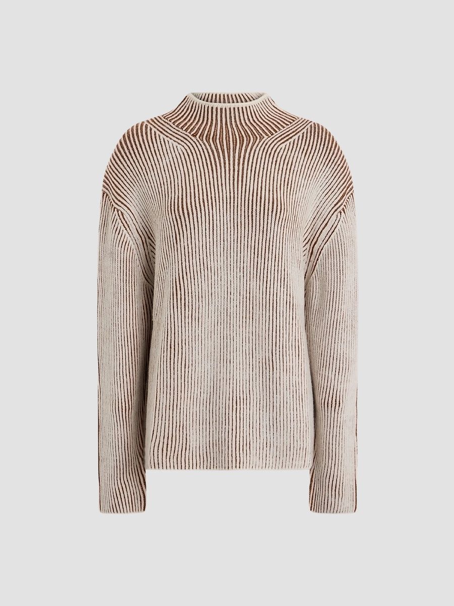 Varley Women's Oona Rib-Knit Sweater - Ginger Bread - Size XXS
