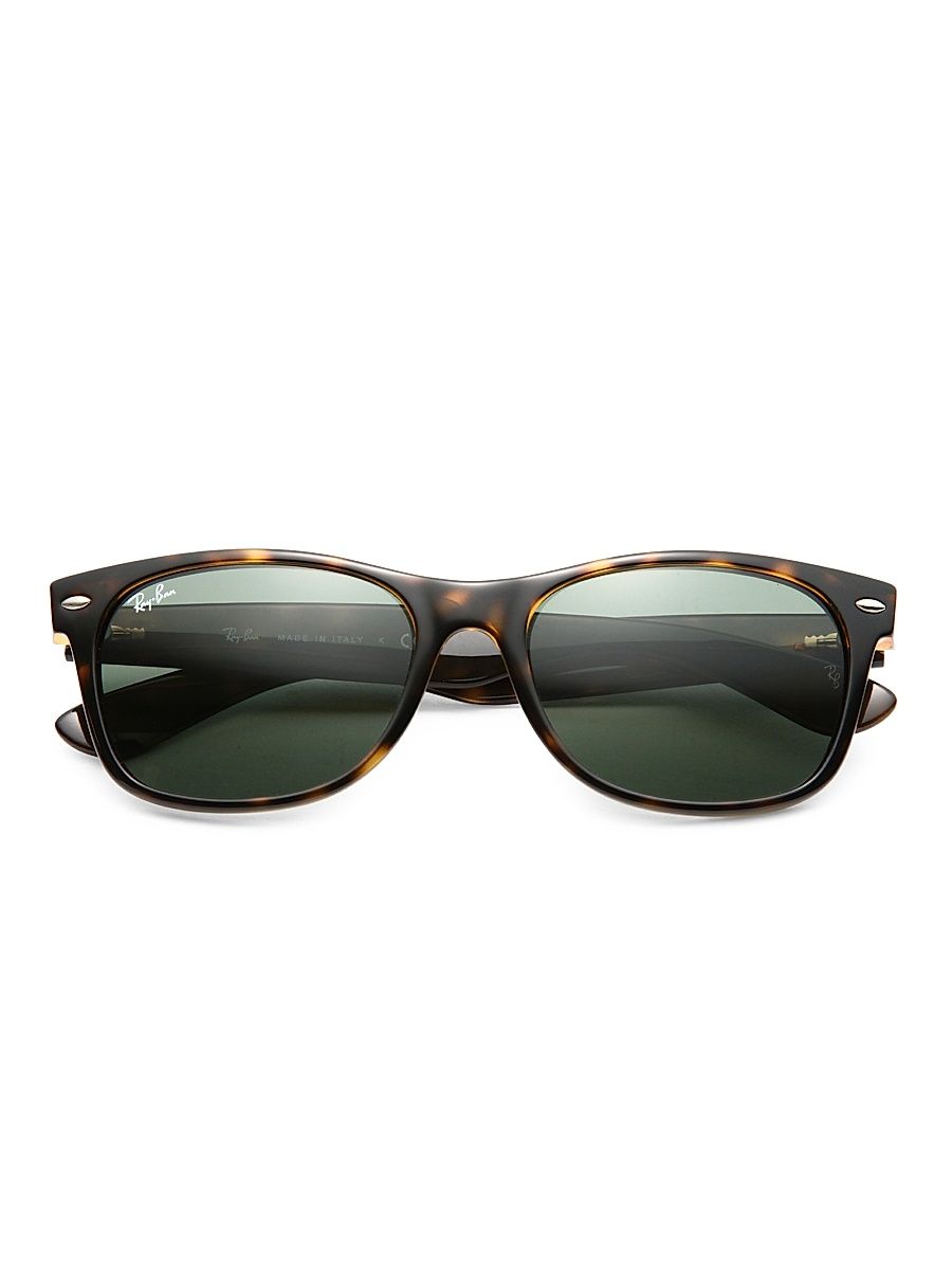 Men's RB2132 55MM New Wayfarer Sunglasses - Dark Tortoise