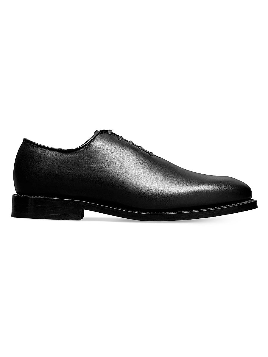 Men's Morrison Leather Oxfords - Black Patent - Size 9