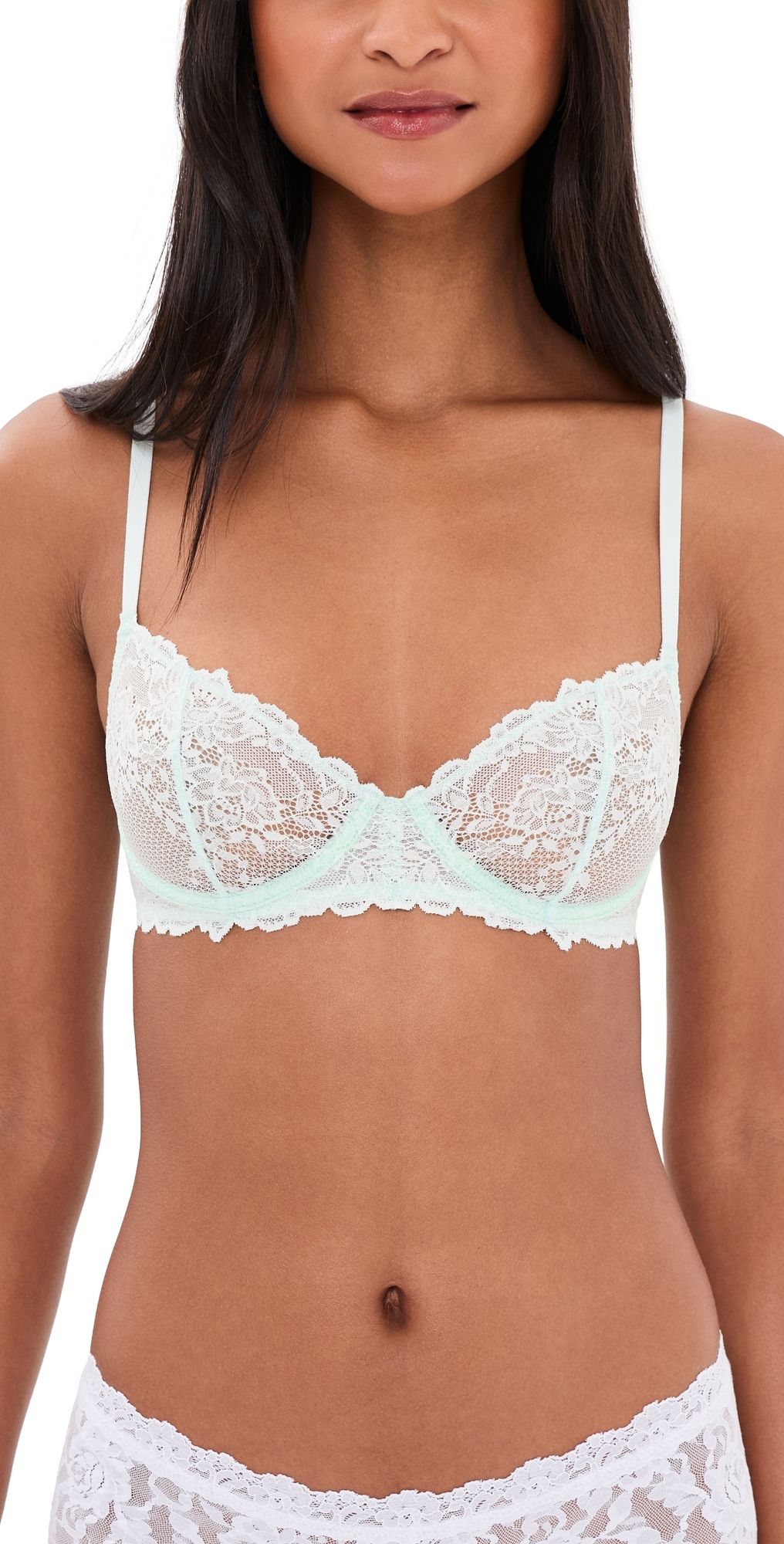 Natori Natori Heavenly Convertible Balconette U Bra Iced Mint 34B