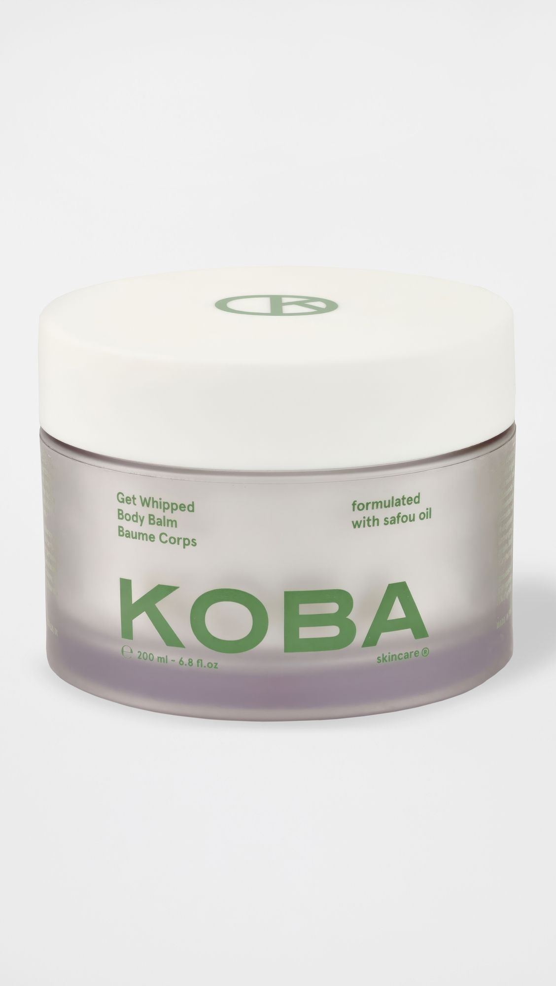 KOBA Get Whipped Body Balm No Color 6.8 oz/200 mL