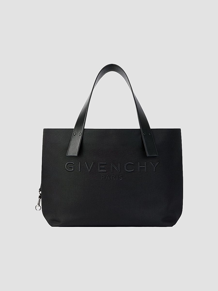 Givenchy Men's Cargo Tote Bag in Canvas - Black