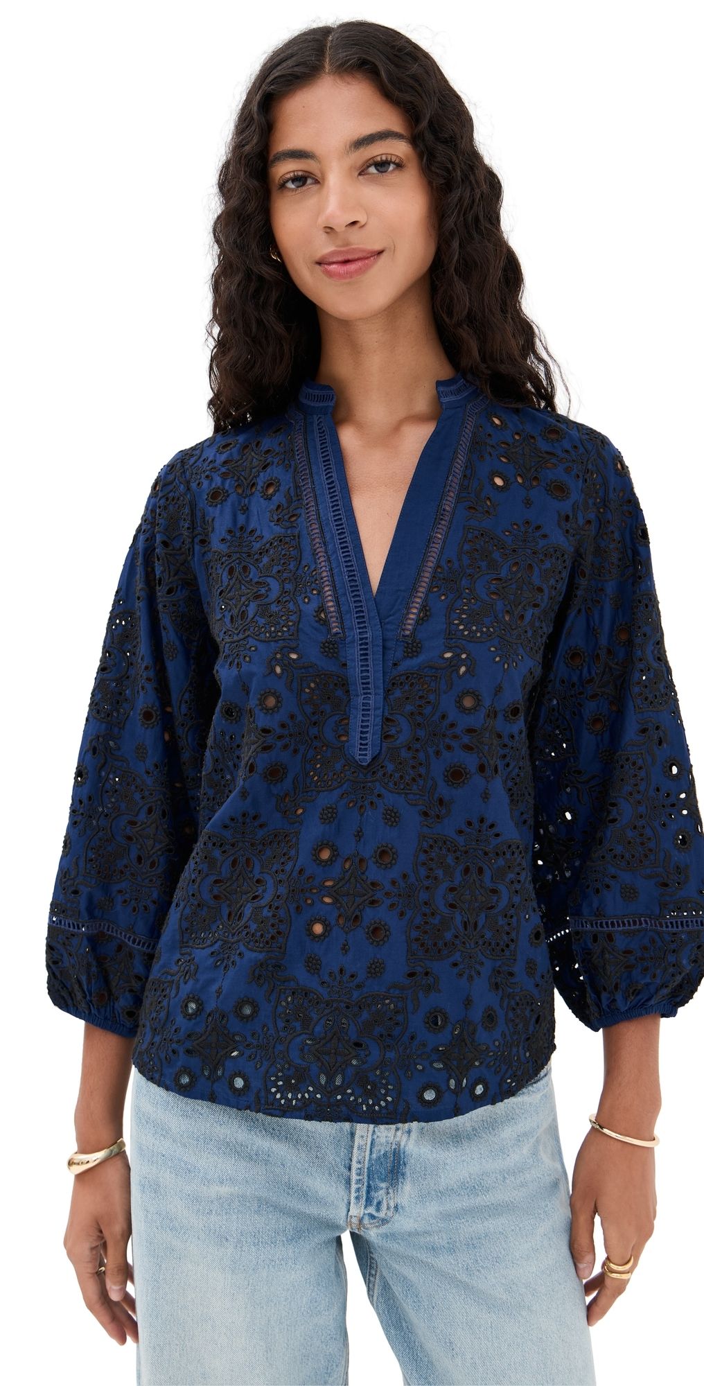 Figue Rylie Top True Navy L