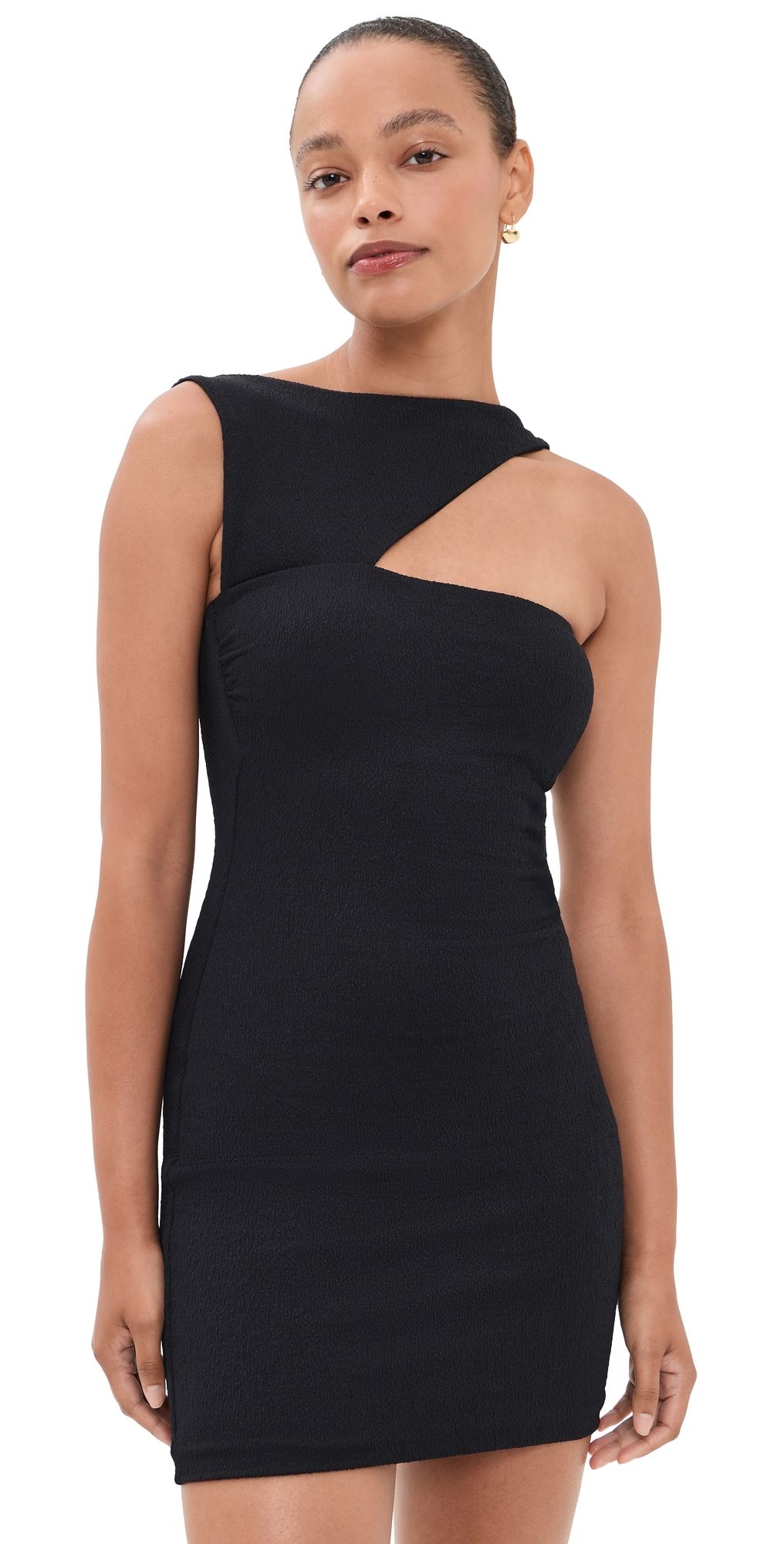 ViX Paula Hermanny Mia Mini Dress Black XS