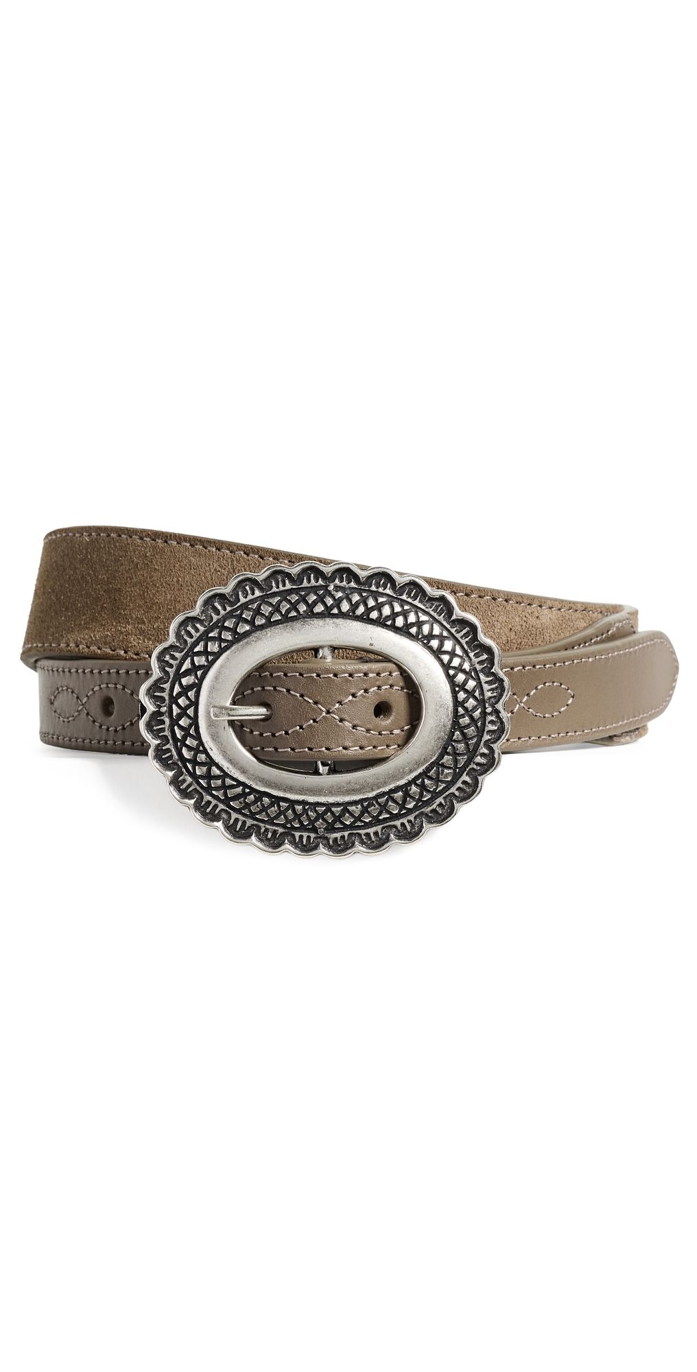 Anderson's Buckle Belt Taupe 80