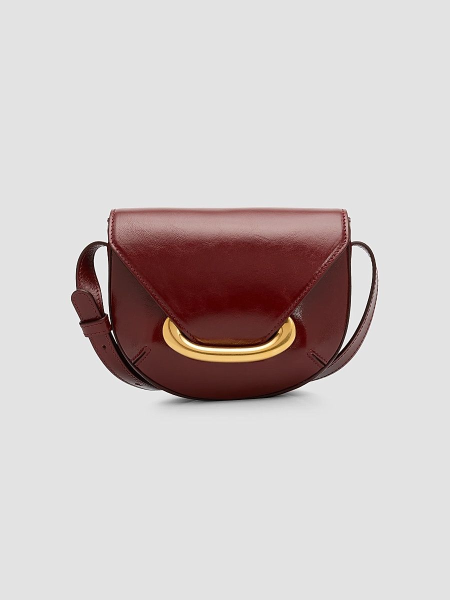 Women's Veneto Small Leather Crossbody Bag - Ruby Glaze