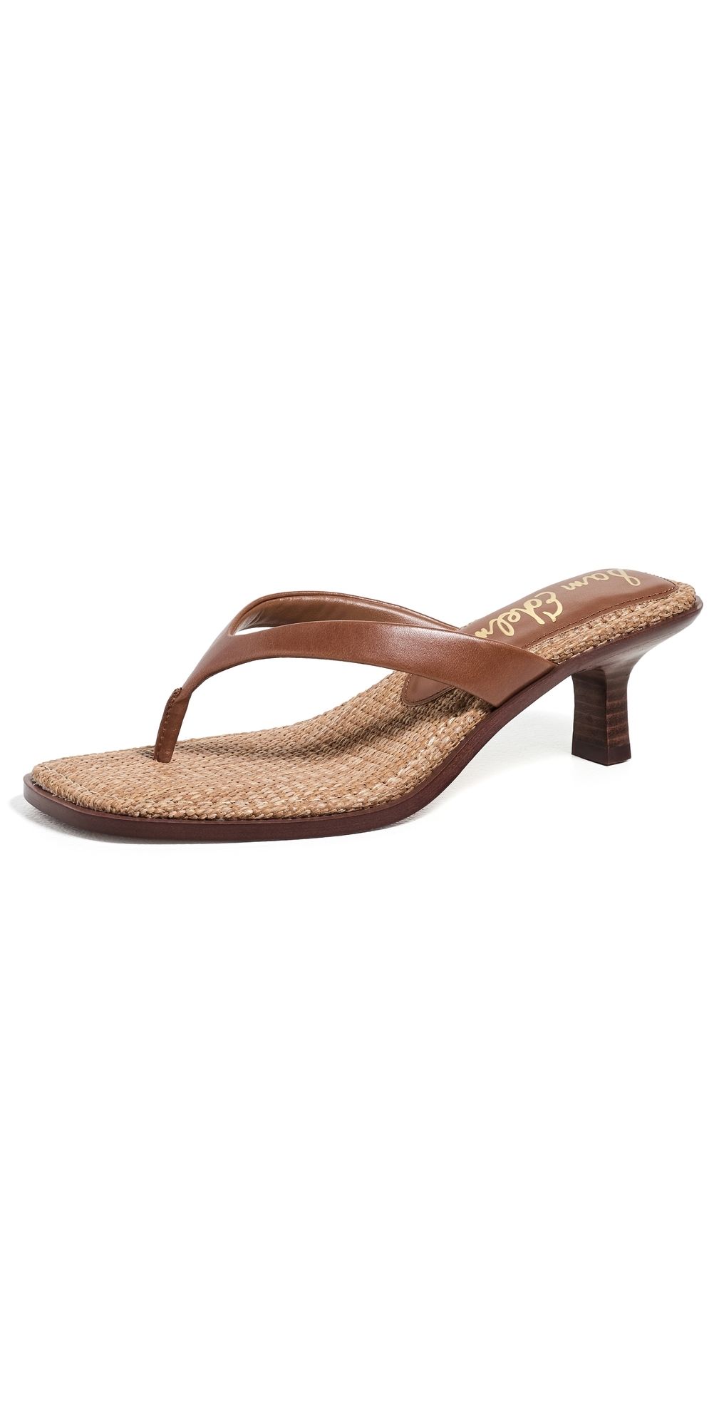 Sam Edelman Dollie Thong Sandals Rich Cognac 7