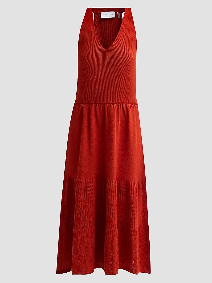 Women's June The Hazel Cami Sweater Dress - Moroccan Red - Size XS