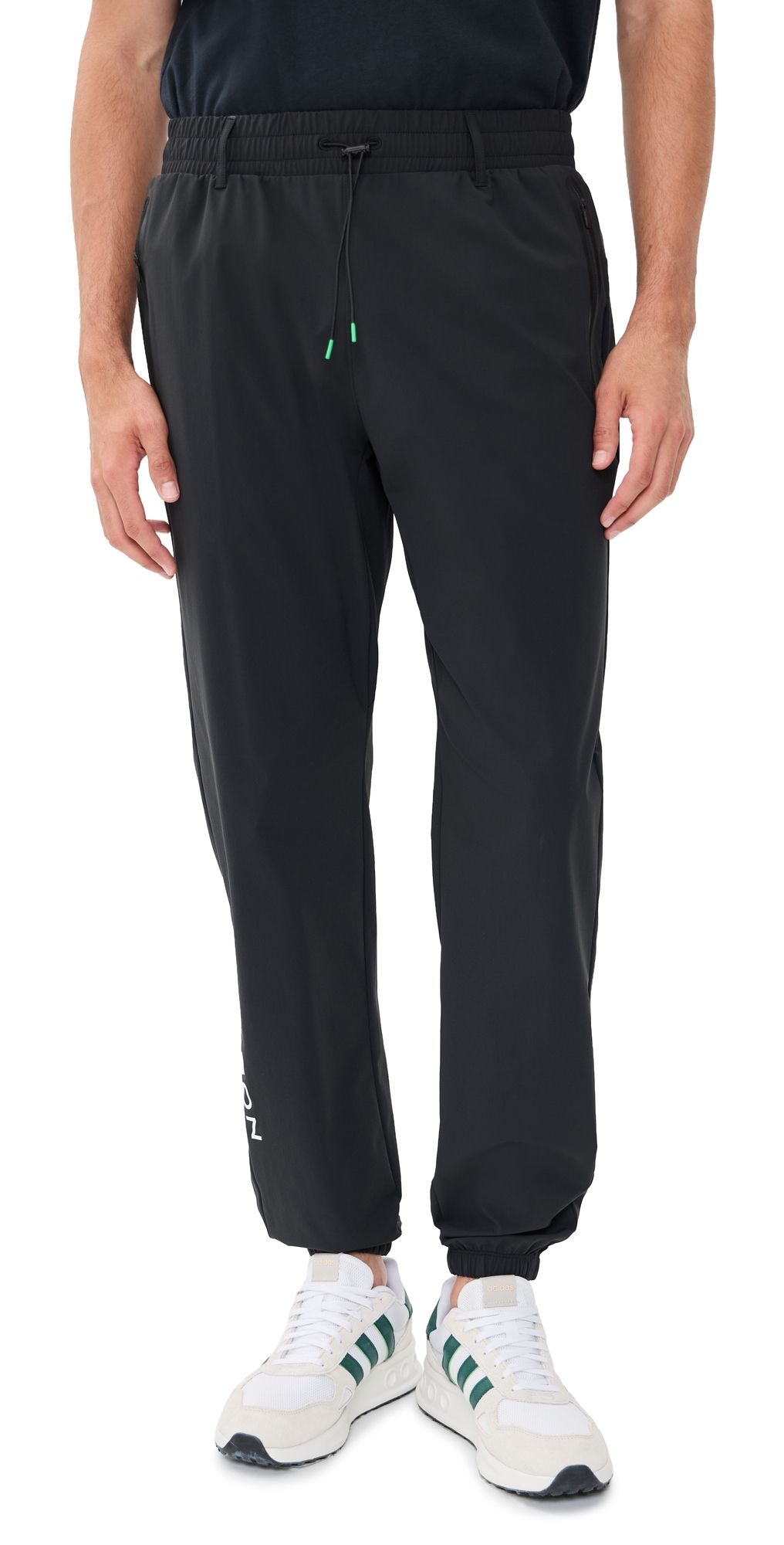 Malbon Performance Nylon Tech Pants Black S
