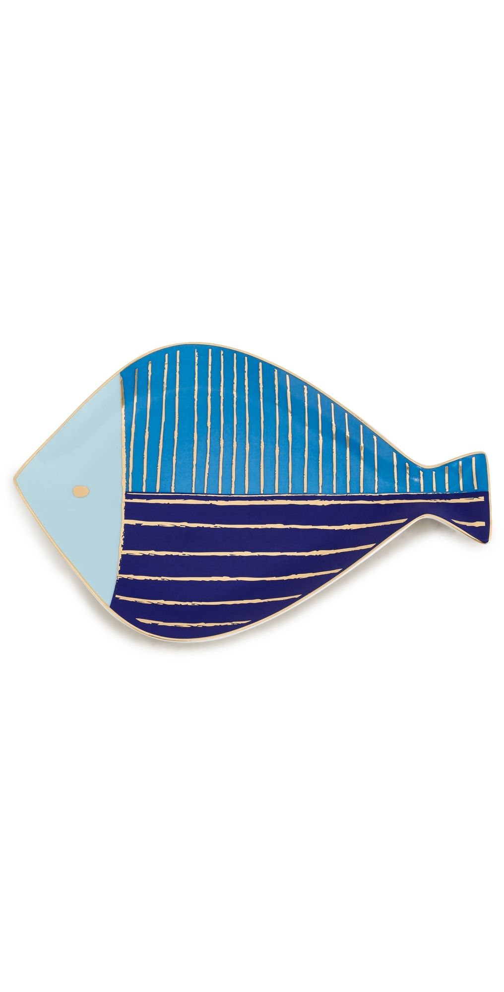 Jonathan Adler School of Fish Tray Blue One Size