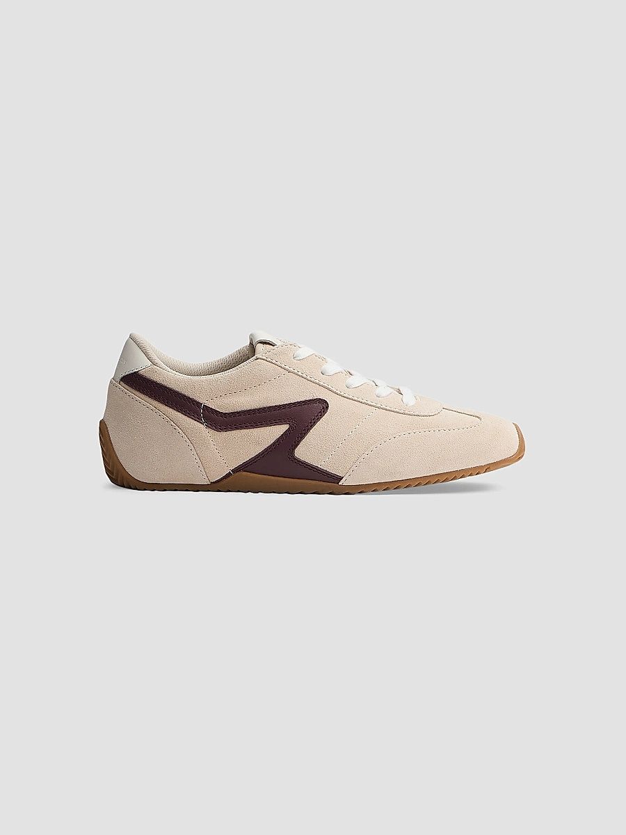 rag & bone Women's Ultra Slim Retro Runner Sneakers - Roux Morello - Size 7.5