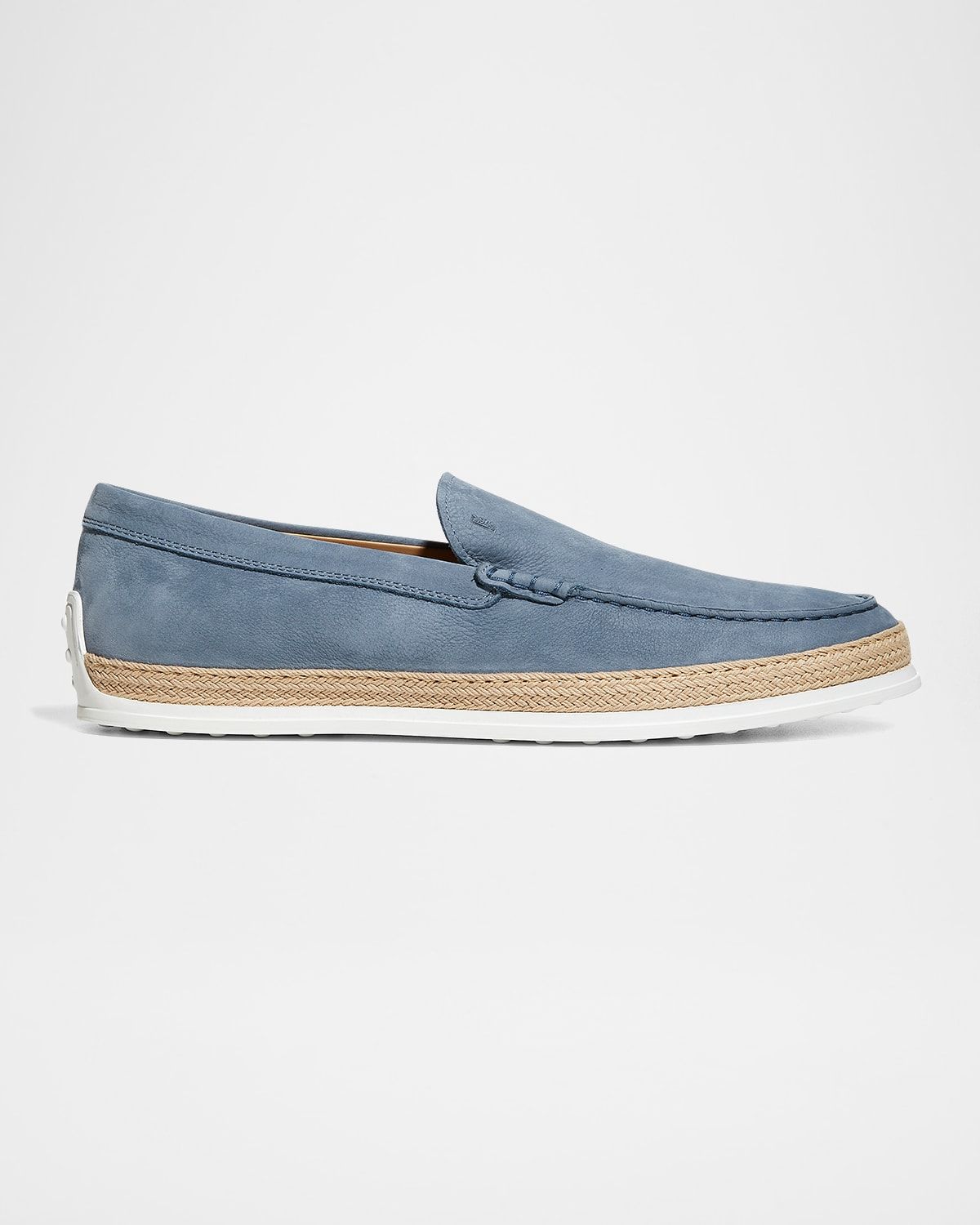 Men & apos;s Nuova Pantofola Comma Rafia TV Suede Loafers