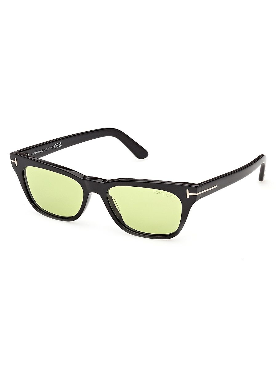 Men's Penn 59MM Square Sunglasses - Black Bright Green