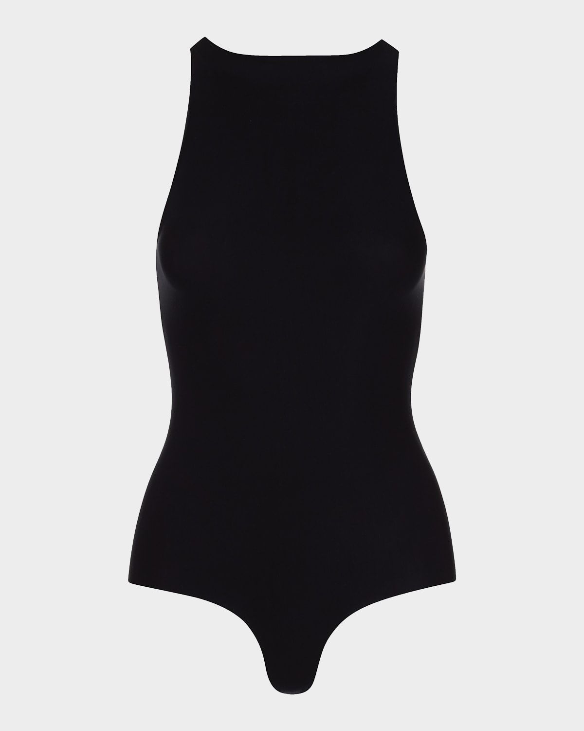 Butter Sleeveless Crewneck Thong Bodysuit