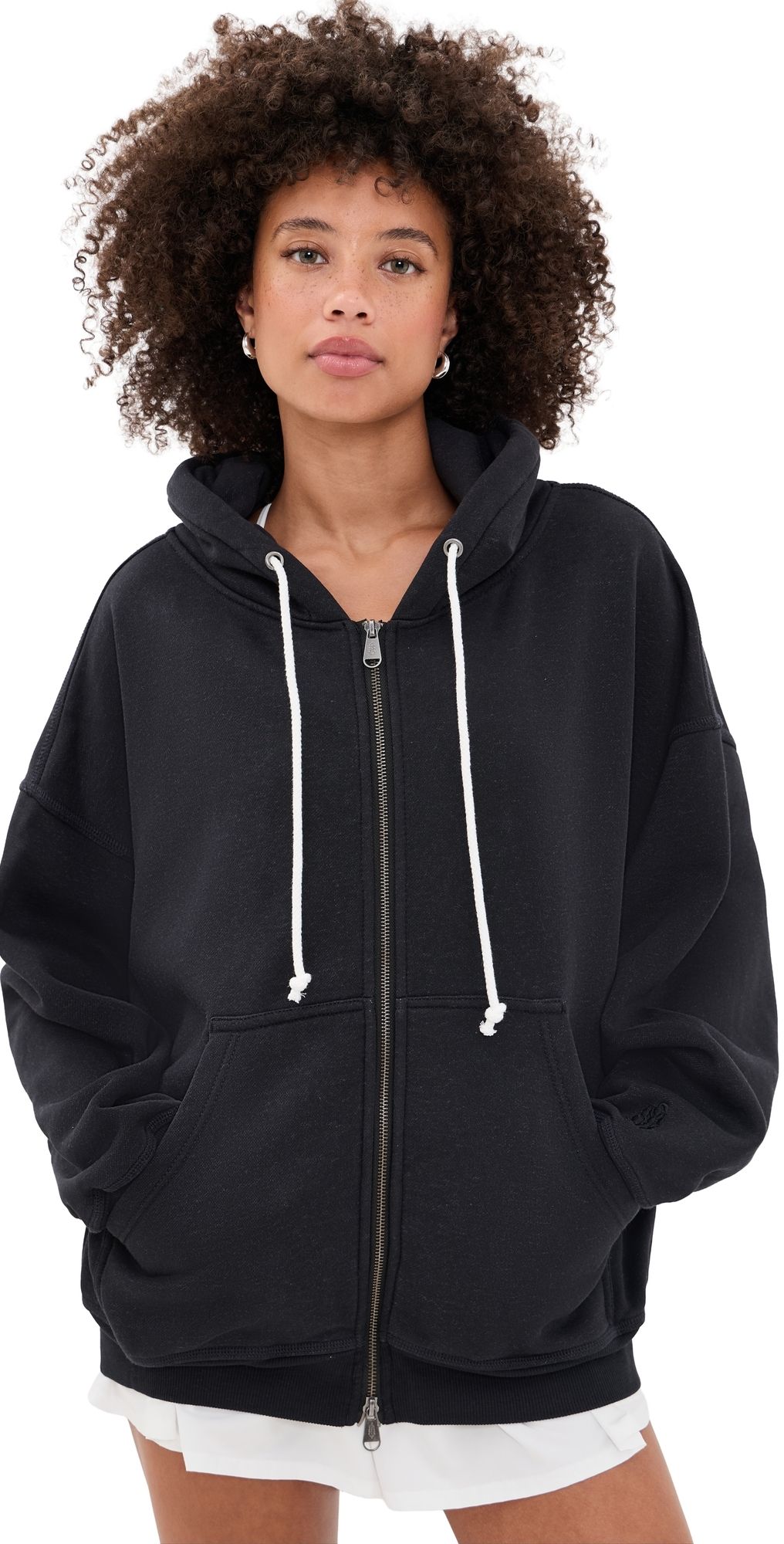 FP Movement Final Call Zip Up Hoodie Black XS