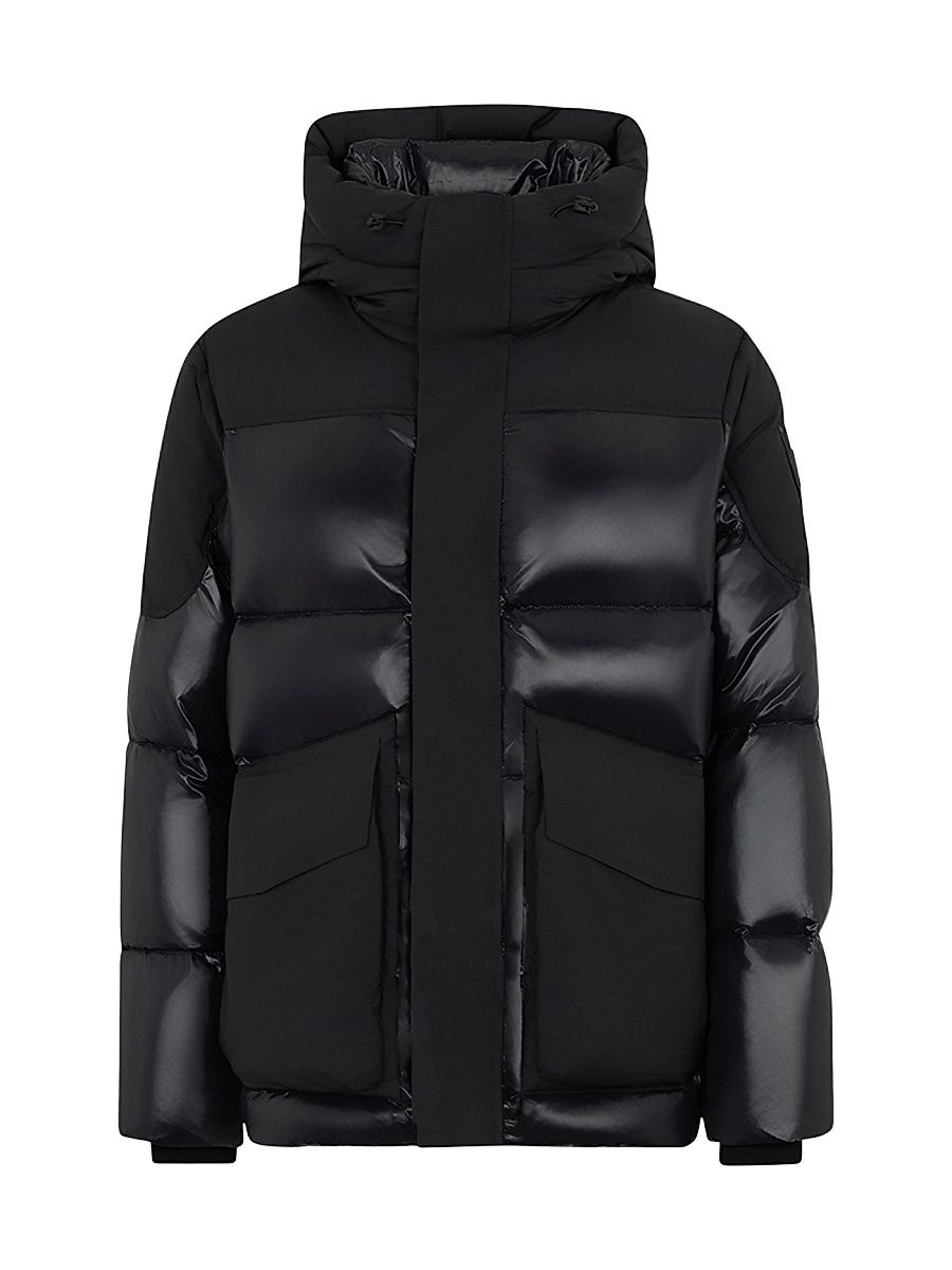 Men's Briar 3Q Quilted Down Jacket - Black - Size Small
