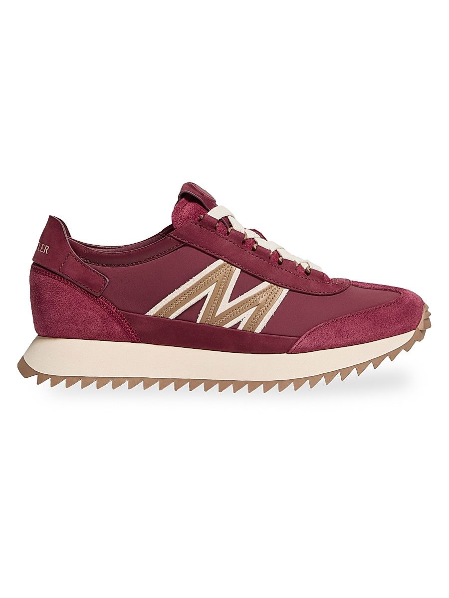Women's Pacey2 Sneakers in Suede and Nubuck - Burgundy - Size 10