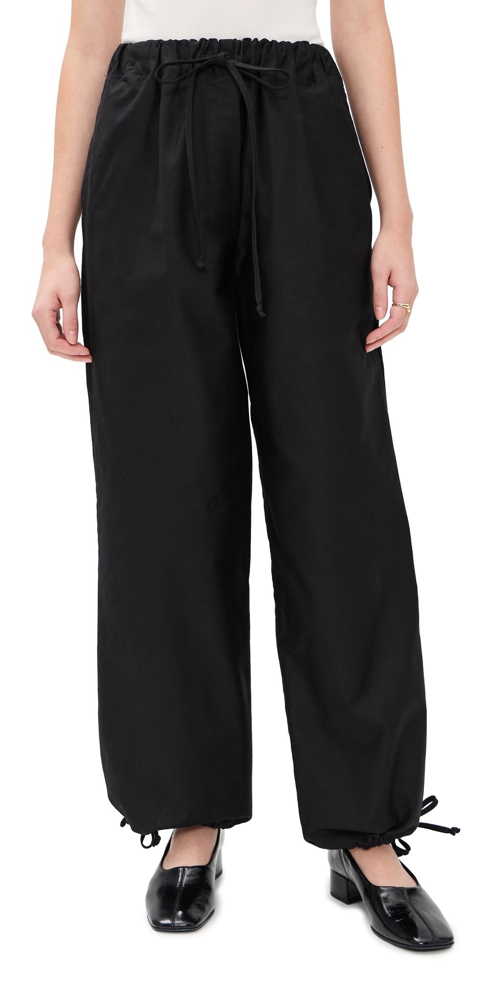 Secular Josie Tie Pants Black S