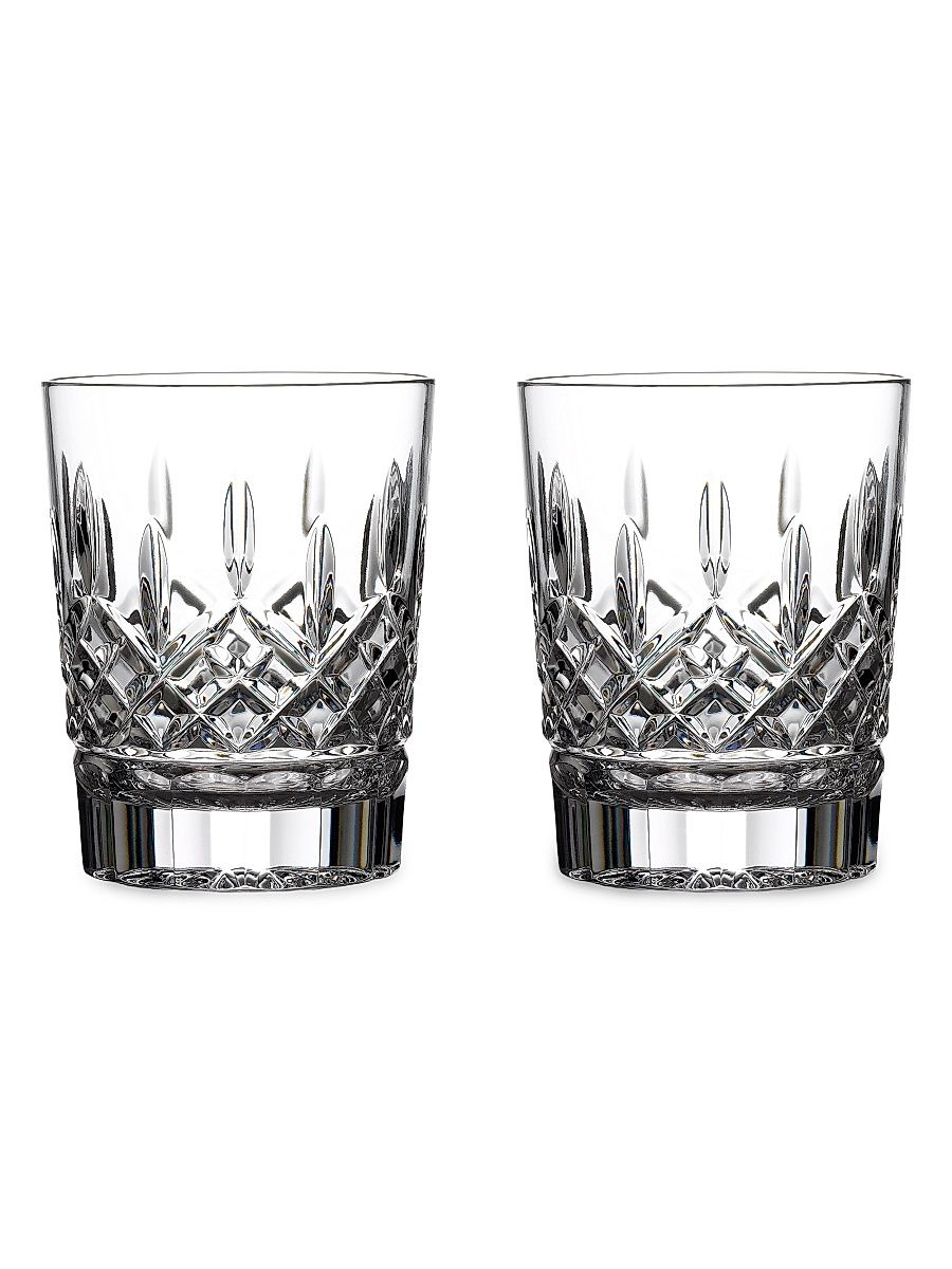 Lismore 2-Piece Double Old-Fashioned Glass Set