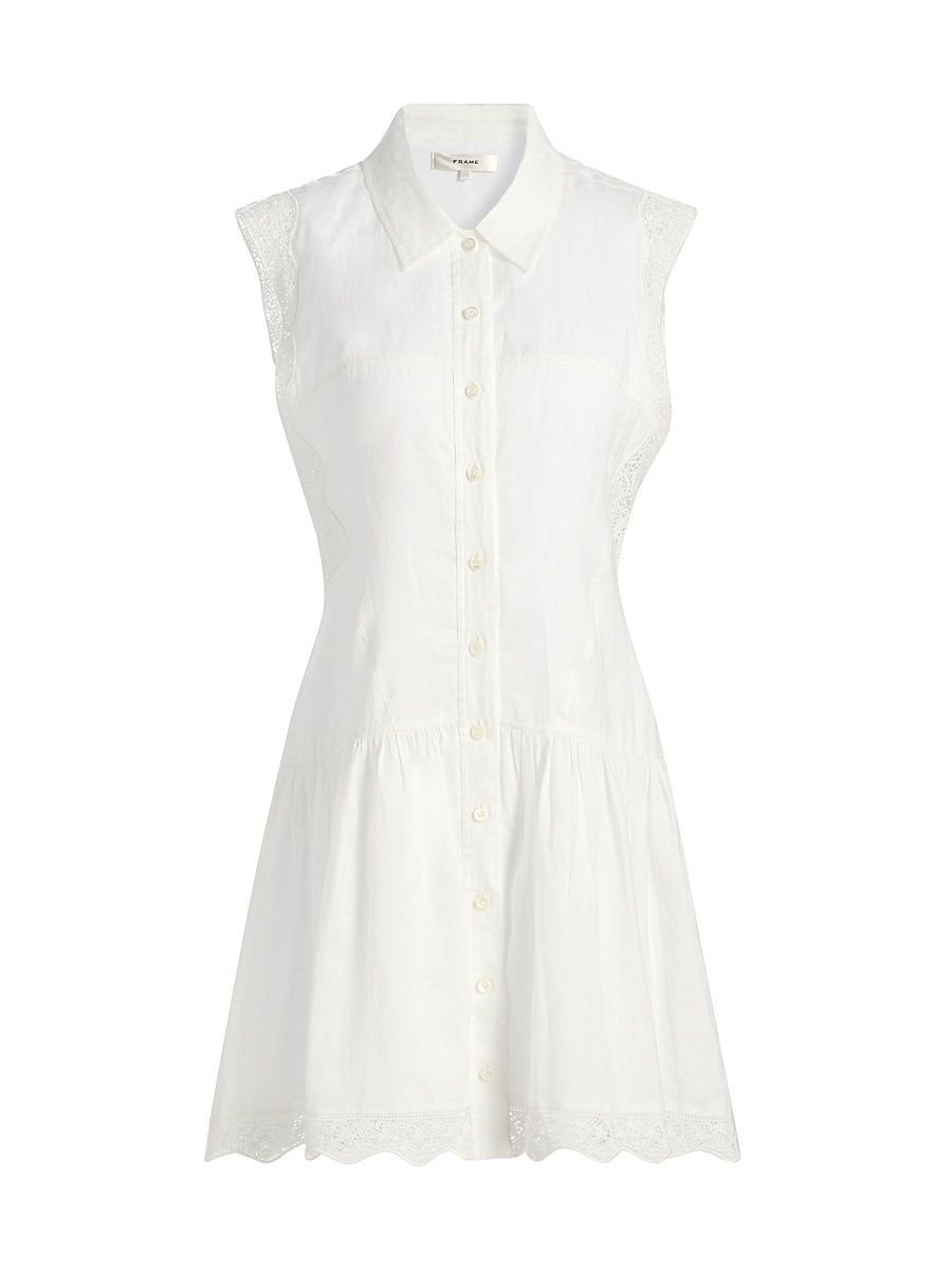 Women's The Embroidered Day Minidress - White - Size XS
