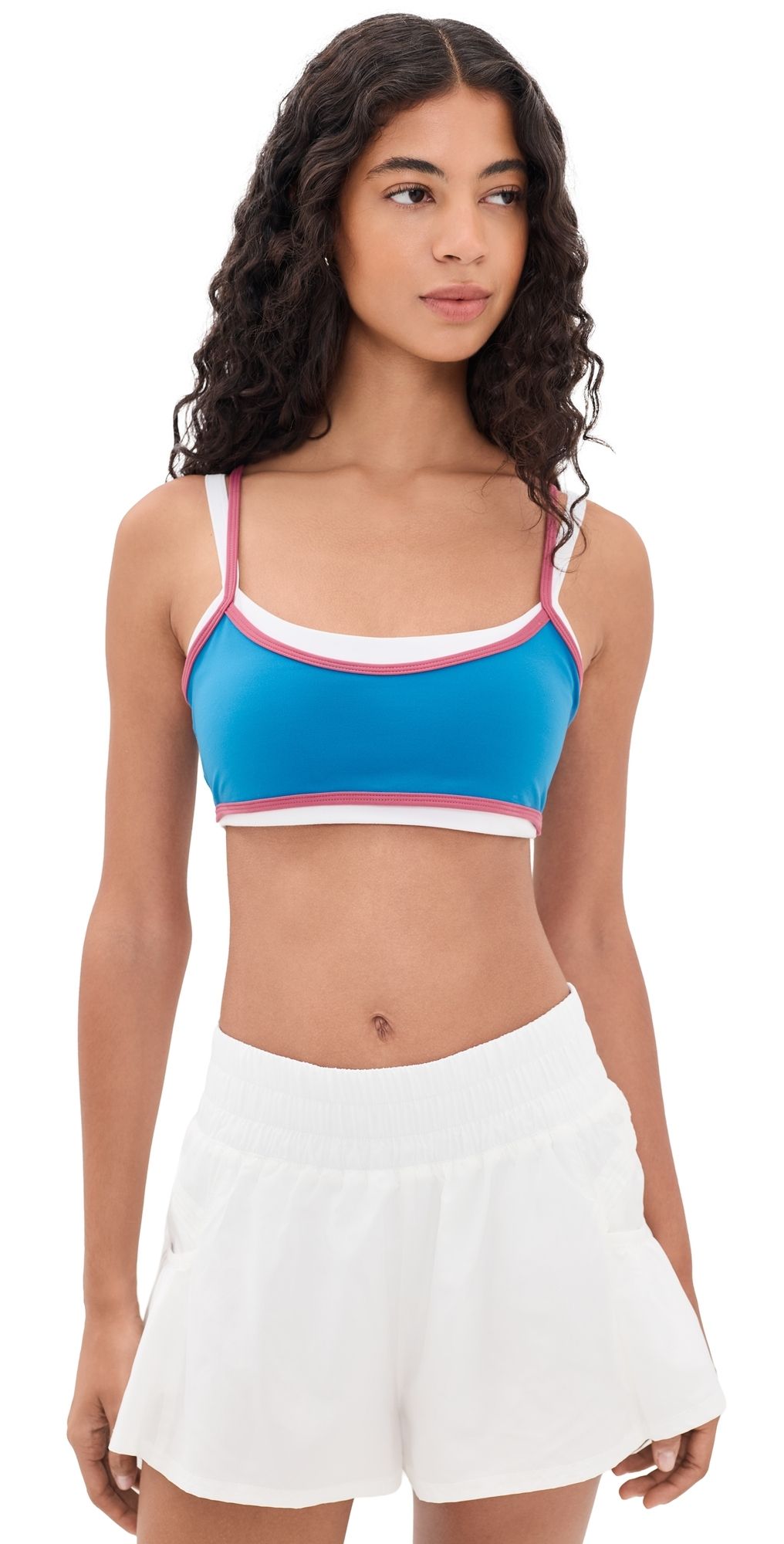 FORM Contrast Layered Bra Waves/Punch L