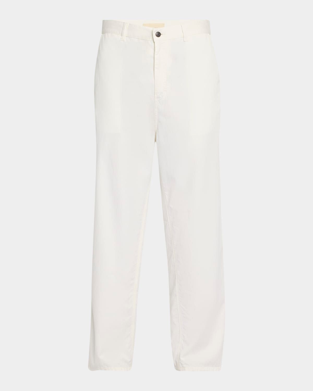 Sharka Cashmere Straight-Leg Carpenter Pants