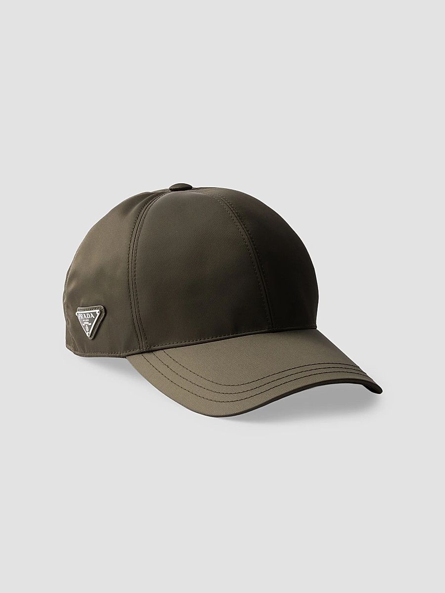 Men's Re-Nylon Baseball Cap - Khaki Green - Size Large
