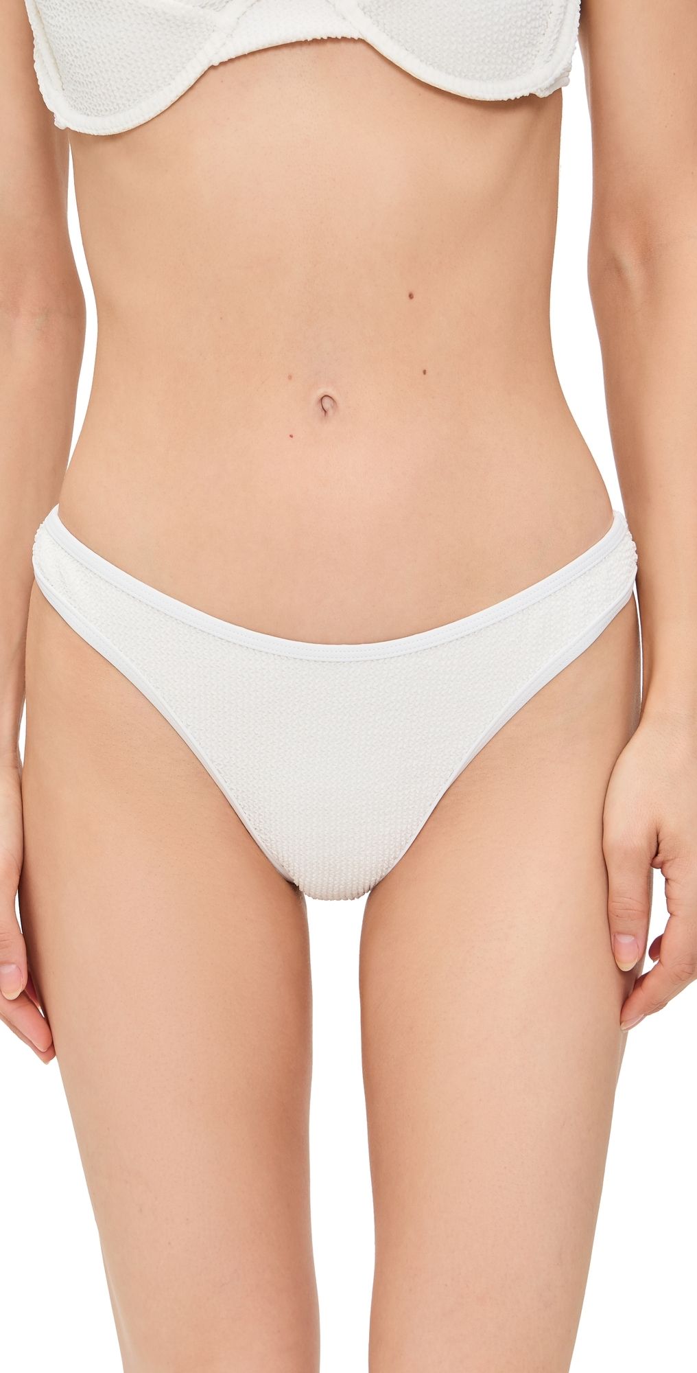 Good American Always Fits Classic Bikini Bottoms Cloud White 2X/3X