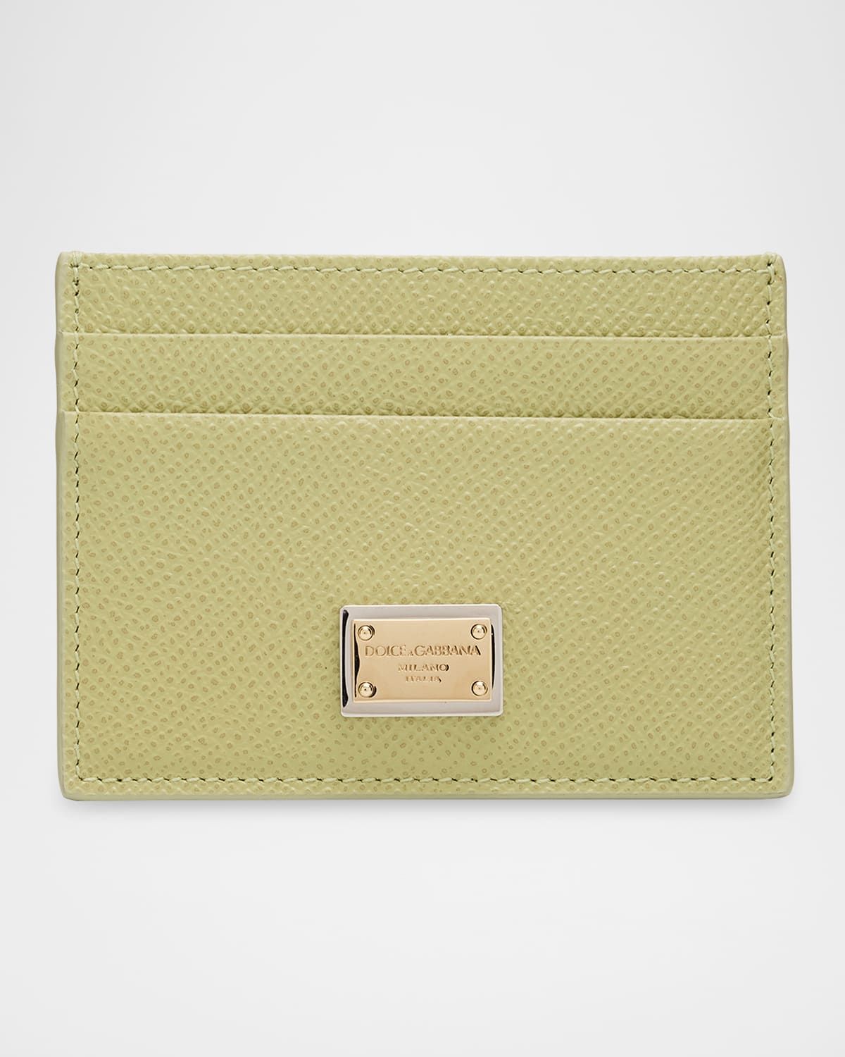 Grain Leather Card Holder