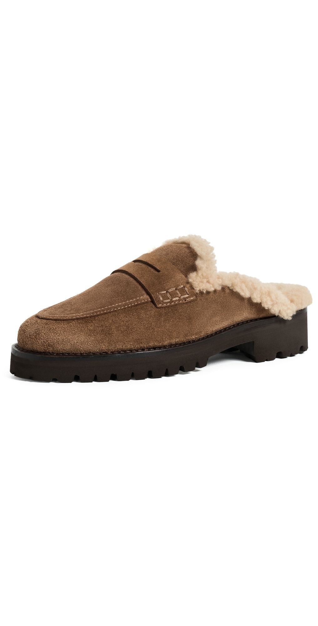 Margaux The Marlowe Mules Walnut Suede 40