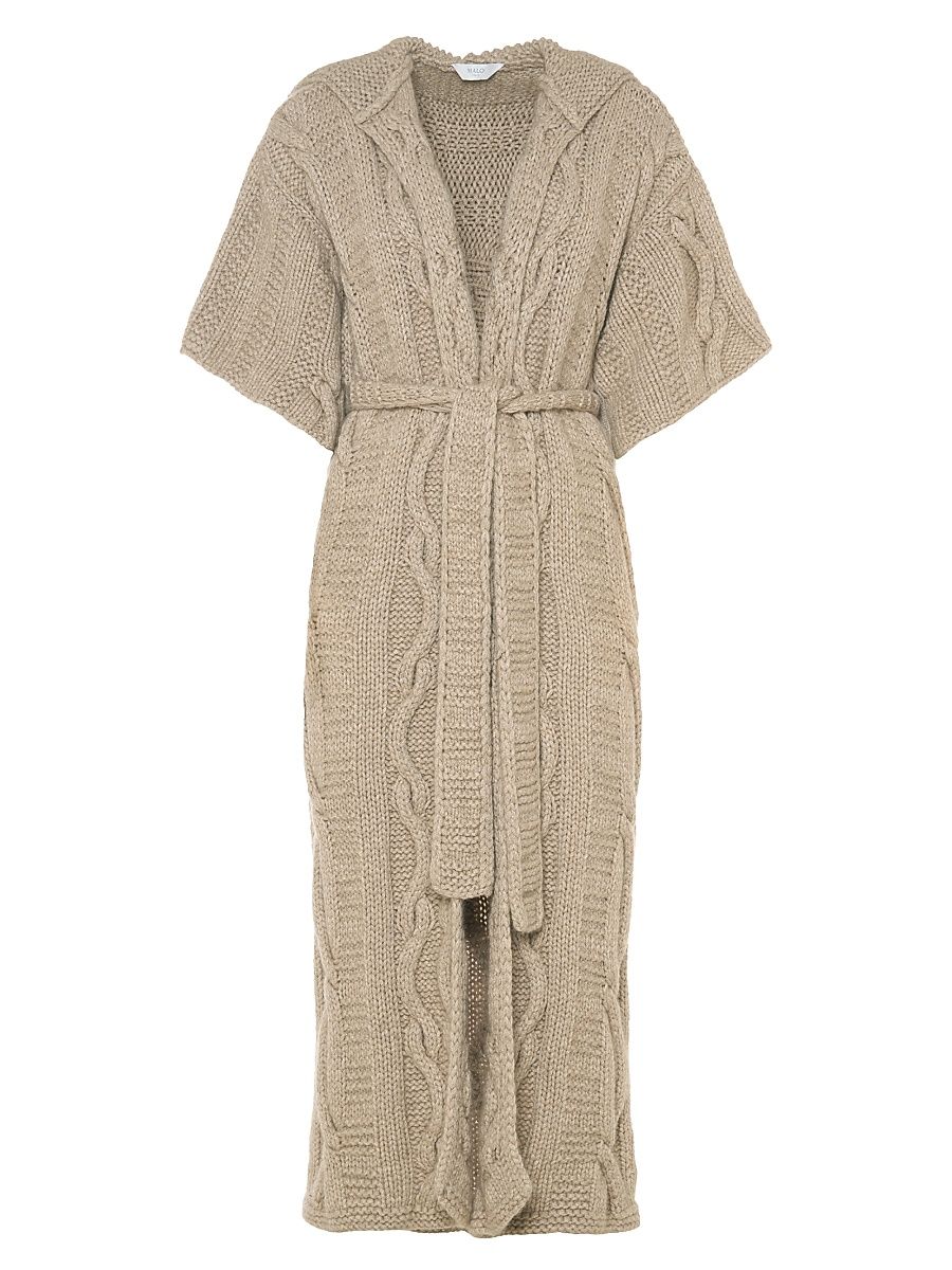 Women's Amelia Cashmere Coat - Noce - Size Large