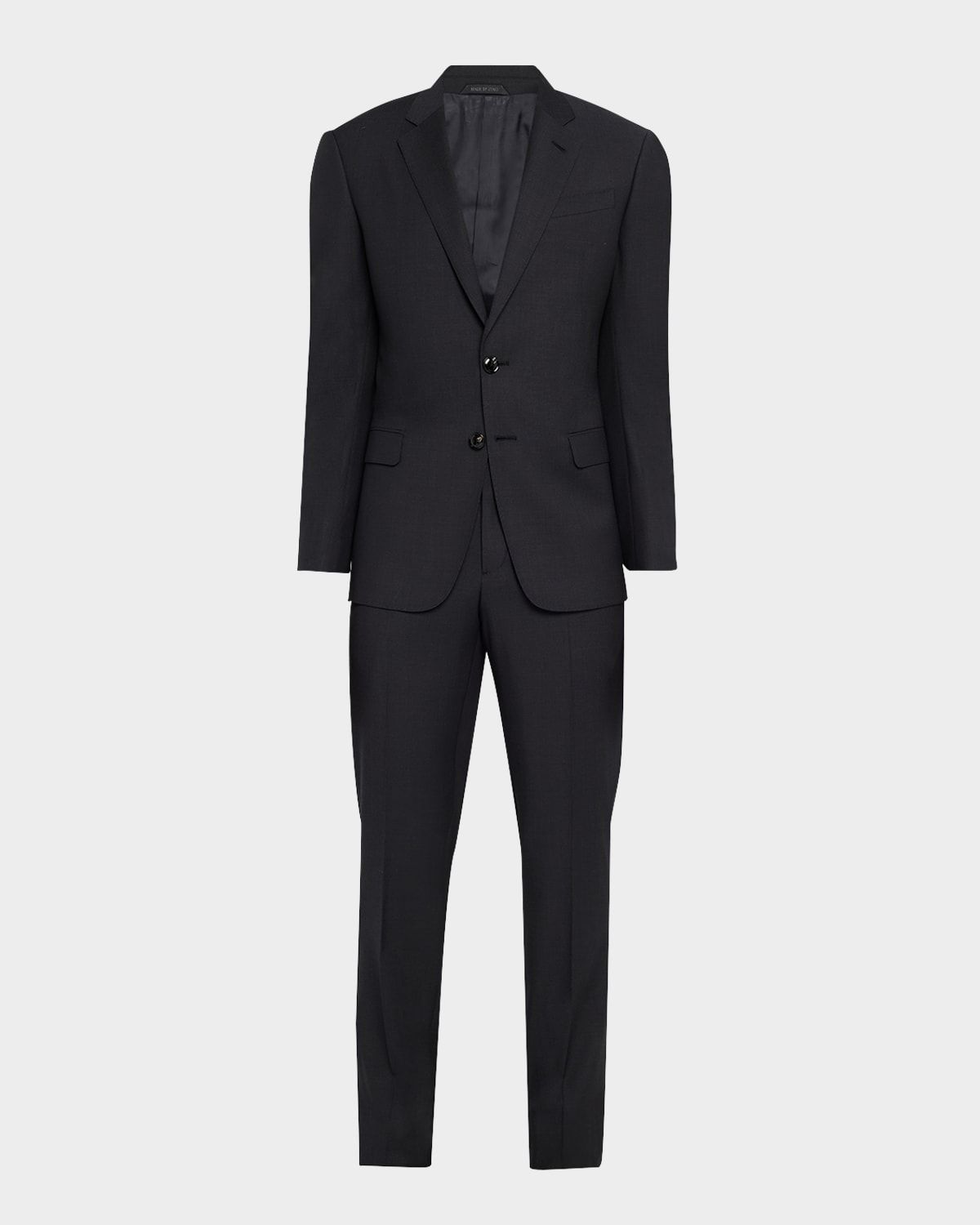 Men & apos;s Pinpoint Twill Suit