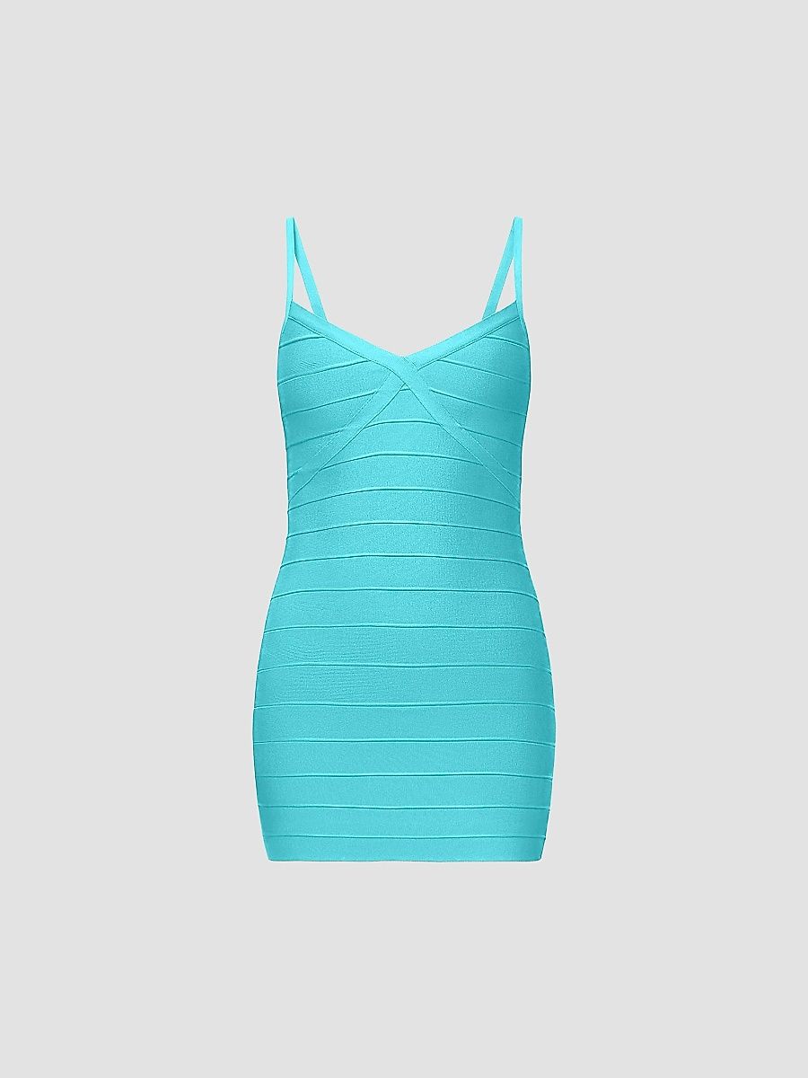 Women's After Party Bandage Minidress - Reef - Size XXS