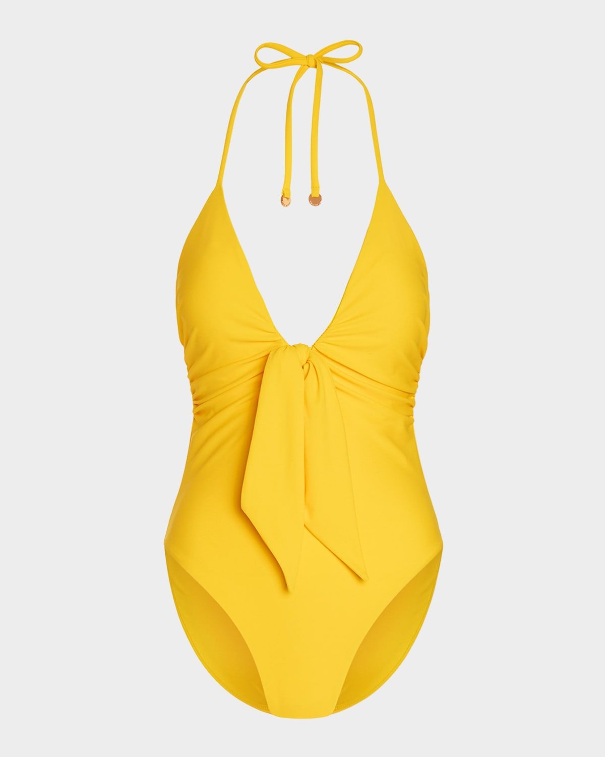 Nilli Tie-Front One-Piece Swimsuit