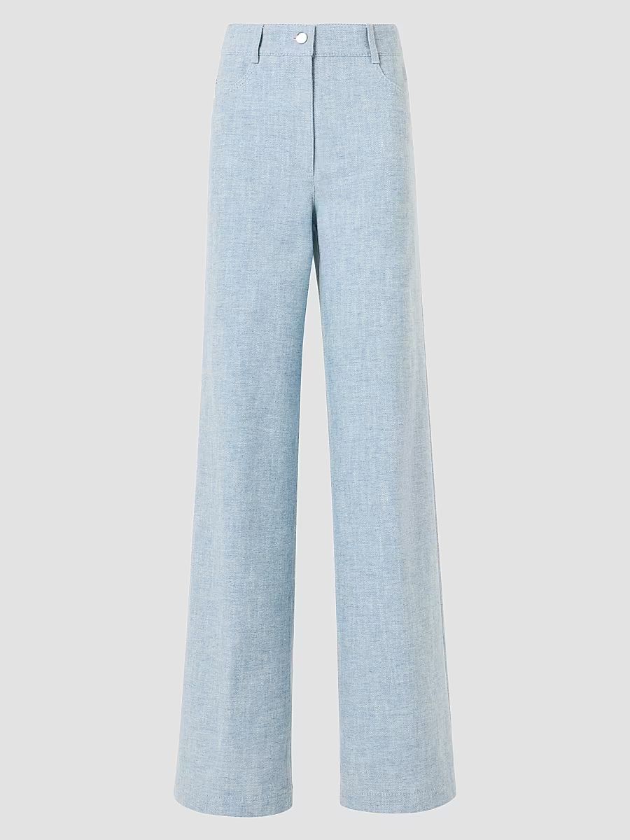 Women's Cooper High-Rise Denim Pants - Light Blue - Size 16